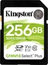 Kingston Canvas Select Plus R100/W85 SDXC 256GB, UHS-I U3, Class ...