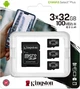 Kingston Canvas Select Plus R100 microSDHC 32GB Kit, UHS-I U1, A1...