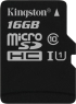 Kingston Canvas Select R80 microSDHC 16GB, UHS-I U1, Class 10