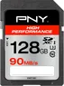 PNY High Performance R90/W20 SDXC 128GB, UHS-I U3, Class 10