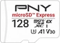 PNY microSD Express R890/W550 microSDXC Express 128GB, UHS-I U3, ...
