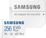 Samsung EVO Plus 2021 R130 microSDXC 256GB Kit, UHS-I U3, A2, Cla...