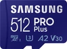 Samsung PRO Plus R160/W120 microSDXC 512GB Kit, UHS-I U3, A2, Cla...