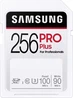 Samsung PRO Plus for Professionals R100/W90 SDXC 256GB, UHS-I U3,...
