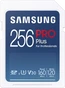 Samsung PRO Plus for Professionals R160/W120 SDXC 256GB, UHS-I U3...