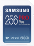 Samsung PRO Plus for Professionals R160/W120 SDXC 256GB, UHS-I U3...