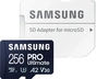 Samsung PRO Ultimate R200/W130 microSDXC 256GB Kit, UHS-I U3, A2,...