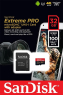 SanDisk Extreme PRO R100/W90 microSDHC 32GB Kit, UHS-I U3, A1, Cl...