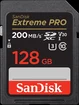 SanDisk Extreme PRO R200/W90 SDXC 128GB, UHS-I U3, Class 10