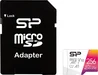 Silicon Power Elite R100 microSDXC 256GB Kit, UHS-I U1, A1, Class...