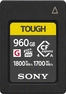 Sony TOUGH CEA-G Series R1800/W1700 CFexpress 4.0 Type A 960GB