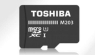 Toshiba Standard M203/EA R100 microSDHC 16GB Kit, UHS-I U1, Class 10
