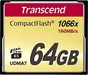 Transcend 1066x R160/W120 CompactFlash Card 64GB