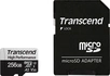 Transcend 330S R100/W85 microSDXC 256GB Kit, UHS-I U3, A2, Class ...