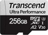 Transcend 340S R160/W125 microSDXC 256GB Kit, UHS-I U3, A2, Class...
