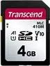 Transcend 410M R95/W12 SDHC 4GB, UHS-I U1, A1, Class 10