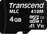 Transcend 410M R95/W12 microSDHC 4GB, UHS-I U1, A1, Class 10