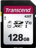 Transcend 420T R95/W40 SDXC 128GB, UHS-I U1, A1, Class 10