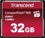 Transcend 800x R120/W60 CompactFlash Card 32GB