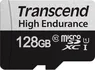 Transcend High Endurance 350V R100/W45 microSDXC 128GB Kit, UHS-I...
