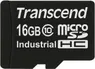 Transcend Industrial 10I R24/W22 microSDHC 16GB, Class 10