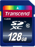 Transcend R22/W16 SDXC 128GB, Class 10