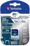 Verbatim Pro U3 R90/W45 SDHC 32GB, UHS-I U3, Class 10
