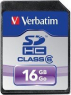 Verbatim SDHC 16GB, Class 6