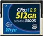 Wise Advanced Blue 3500X R525/W450 CFast 2.0 CompactFlash Card 51...