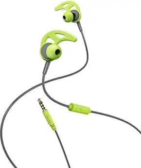 Hama in-ear-stereo-Earphones "Action" grey/green