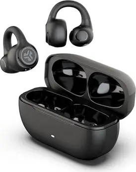 JLab Flex Open Earbuds black