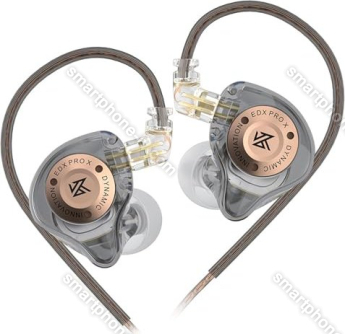 KZ EDX Pro X without microphone grey