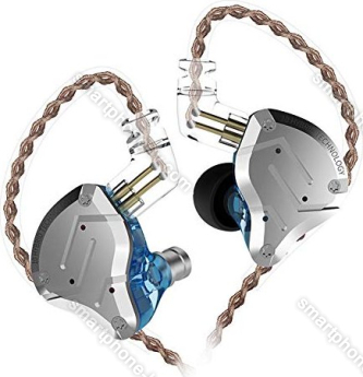 KZ ZS10 Pro without microphone blue