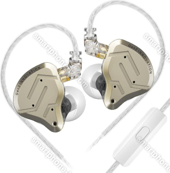 KZ ZSN Pro 2 with microphone silver