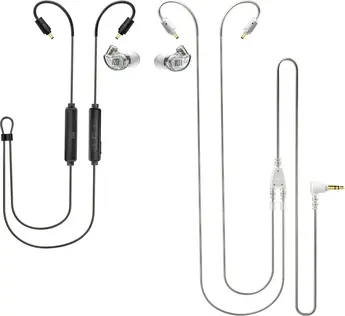 MEEaudio M6 Pro 2nd Generation wireless Combo pack transparent