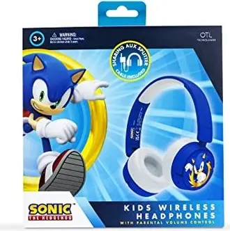 OTL SEGA Sonic The Hedgehog Kids wireless headphones
