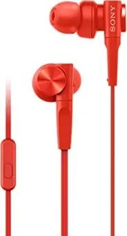 Sony MDR-XB55AP red