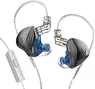 KZ ZEX with microphone graphite/blue