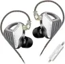 KZ ZVX with microphone silver