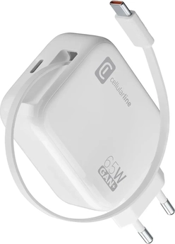 Cellularline Retractable Power 65W white