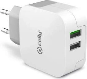 Celly Turbo wall Charger 3.4A white
