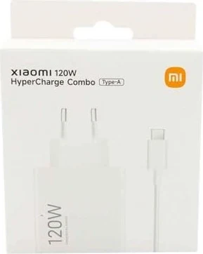 Xiaomi 120W HyperCharge Combo (type A) quick charger white