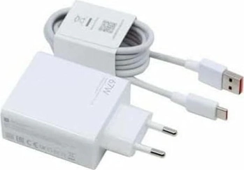 Xiaomi 67W HyperCharge Combo (type A) quick charger white