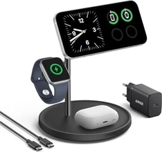 Anker MagGo wireless зарядная станция (3-в-1 Stand) black