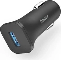 Hama зарядка в машину 1.2A black