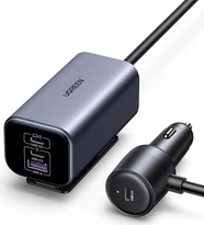 Ugreen 150W GaN PD3.0 зарядка в машину с 4-Ports