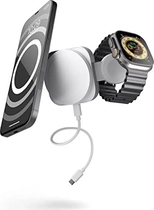 Zens 2 в 1 MagSafe + Watch travel charger white