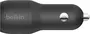 Belkin BoostCharge Dual USB-A автомобильное зарядное устройство 24W black