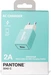 Celly Pantone wall Charger USB white/light blue