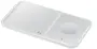 Samsung wireless Charger Duo with travel adapter white